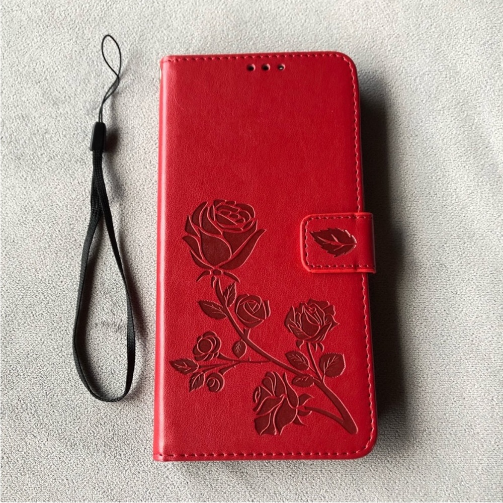 Samsung A21S ~ Wallet Case with Strap ~ Brand New!